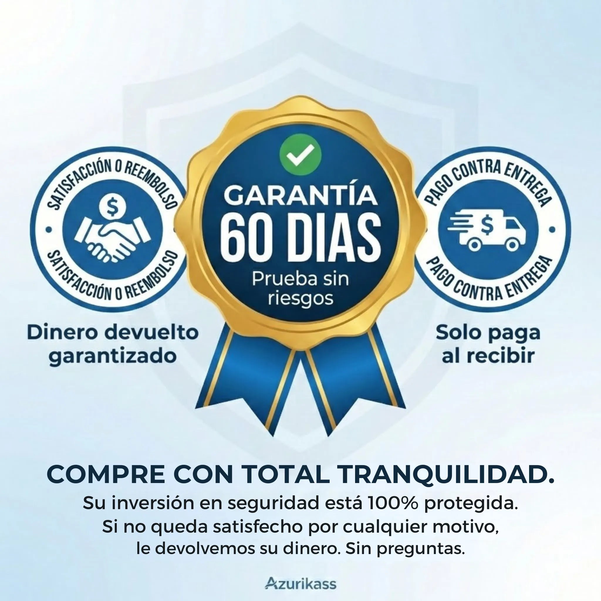 Azurikass™ dispositivo de rescate anti-asfixia
