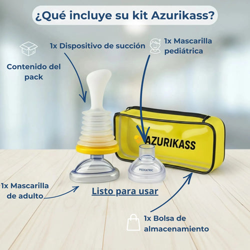 Kit Antiasfixia Familiar Azurikass