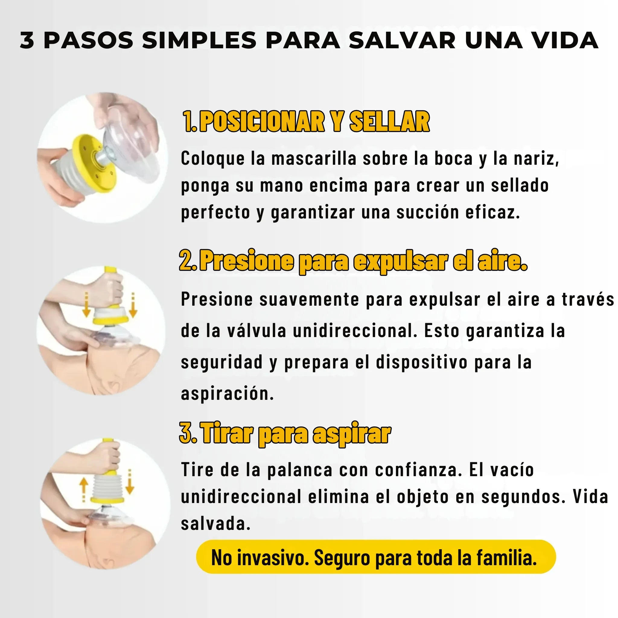 Kit Antiasfixia Familiar Azurikass