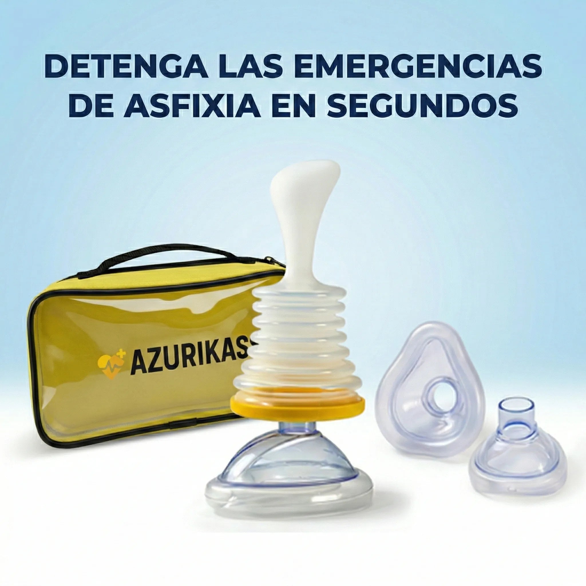 Azurikass™ dispositivo de rescate anti-asfixia