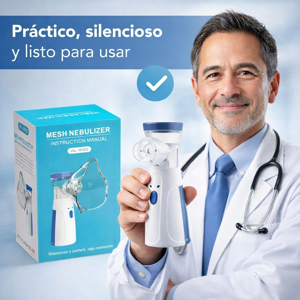Práctico, silencioso y listo para usar